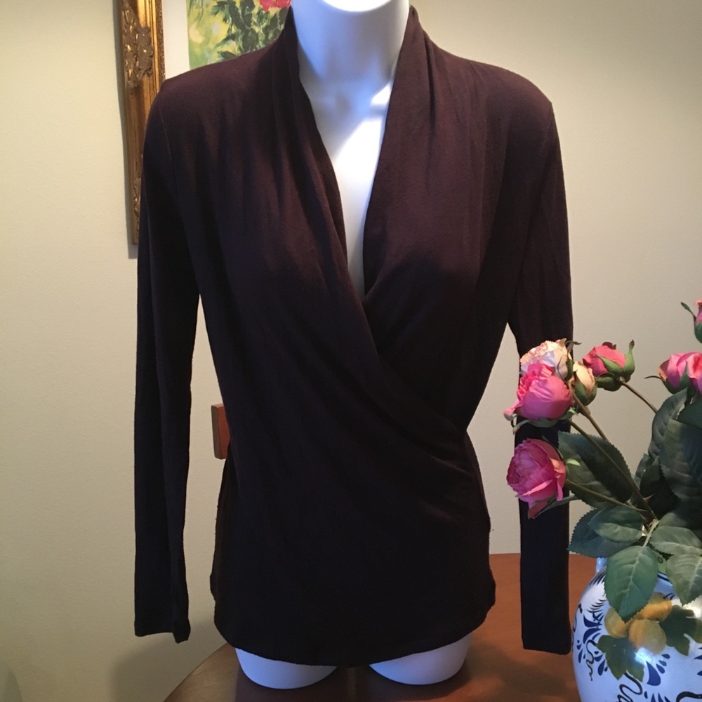 Banana Republic Burgundy Top